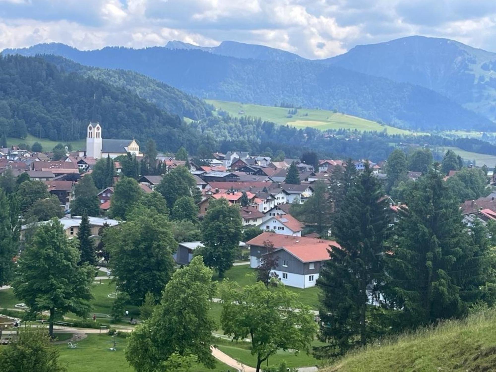 Ferienwohnung Klatschmohn Oberstaufen Exterior foto